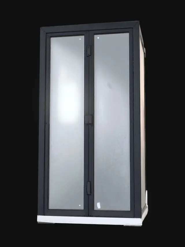 3D model for Two-Door Frosted Glass Cabinet