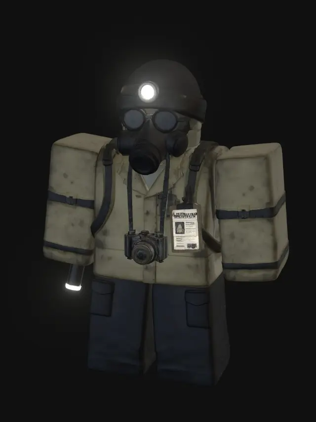 3D model for FORSKEN BACKROOMS