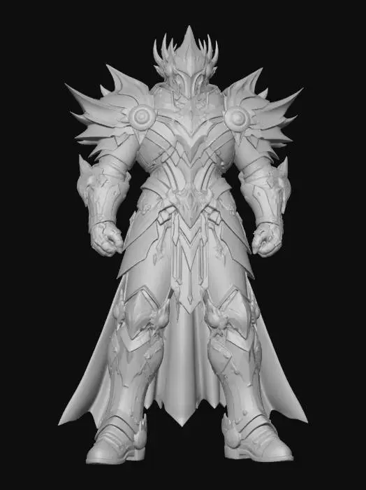 3D model for Iceforged Warden