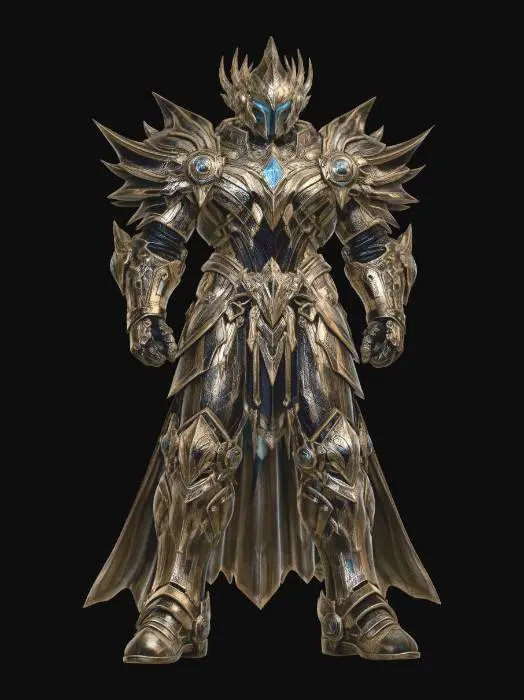 3D model for Iceforged Warden