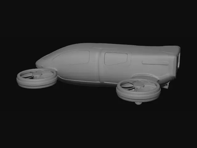 3D model for AeVTOL Design Concepts