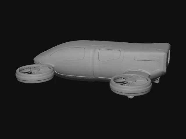 3D model for AeVTOL Design Concepts