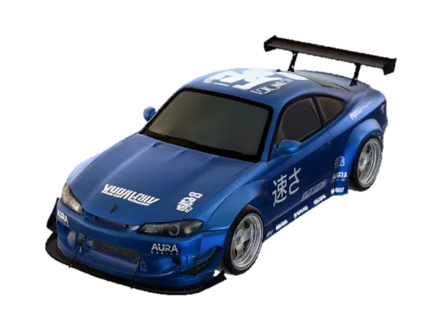 Neo-Tech Velocity 3D model, vytvořený pomocí AI