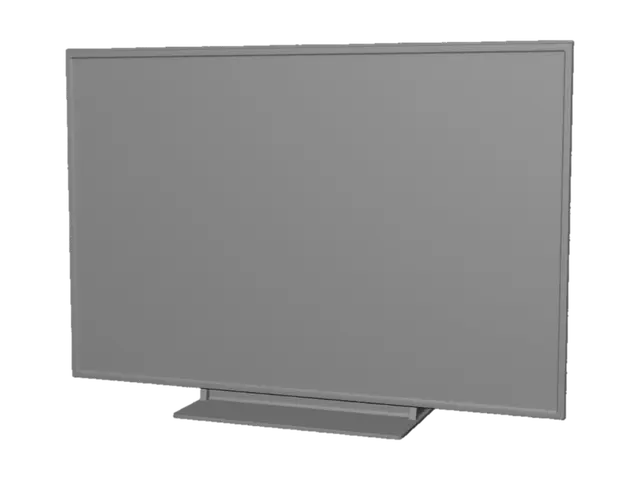 3D model for Field Mouse on a Curved Screen