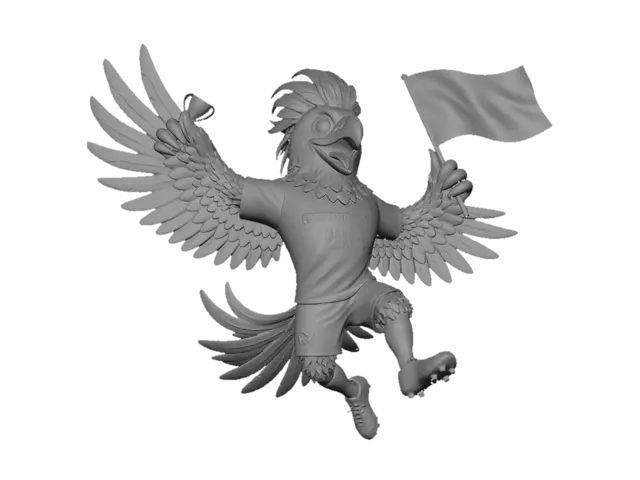 3D model for Germany 2026 World Champion Eagle