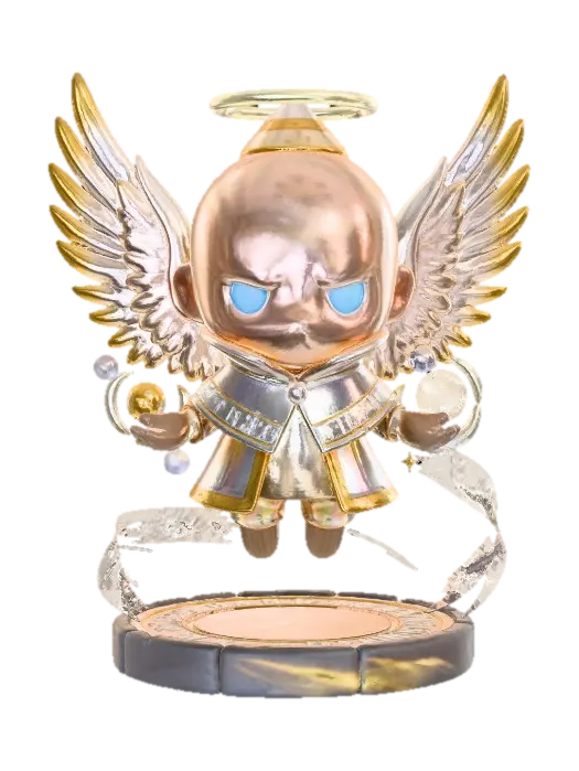 Luminous Angel - Angels 3D model, vytvořený pomocí AI