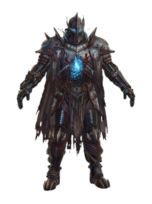 Heart of the Blue Forge - Fight 3D model, vytvořený pomocí AI