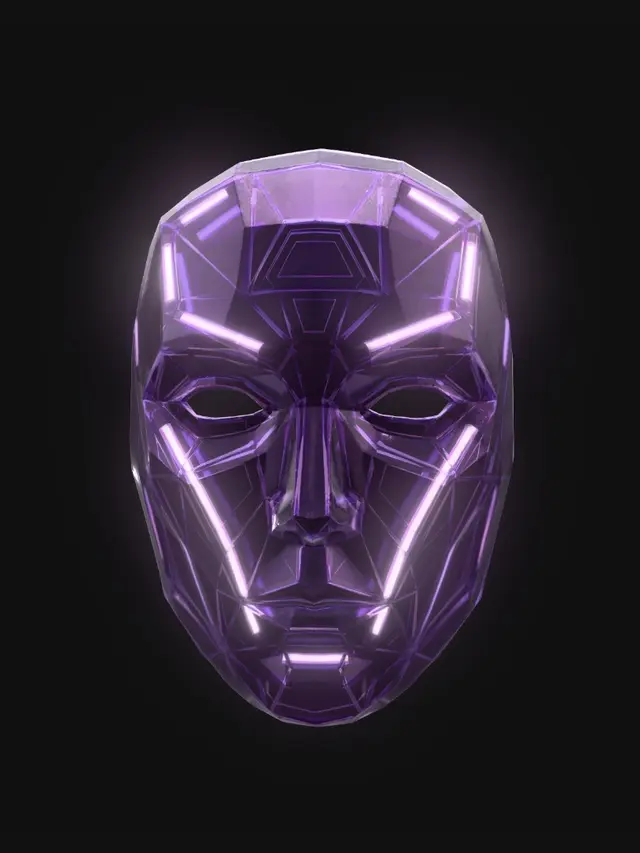 3D model for Faceted Mask