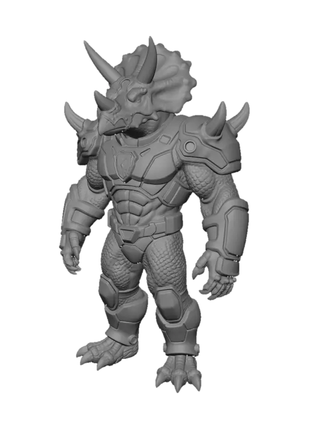 3D model for Neonscale Warlord