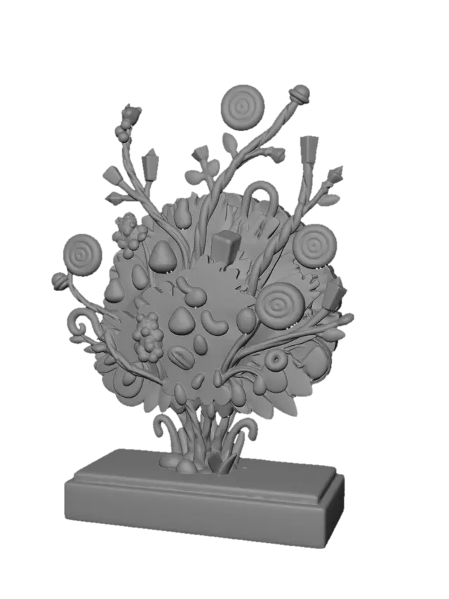 3D model for Candy Nebula