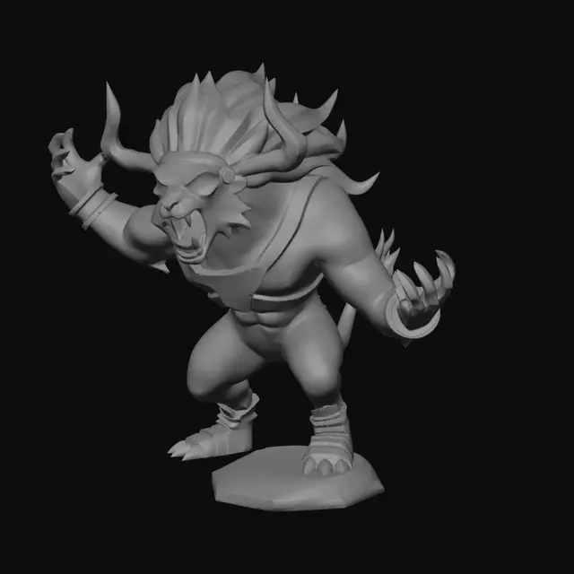 3D model for Prismatic Howler