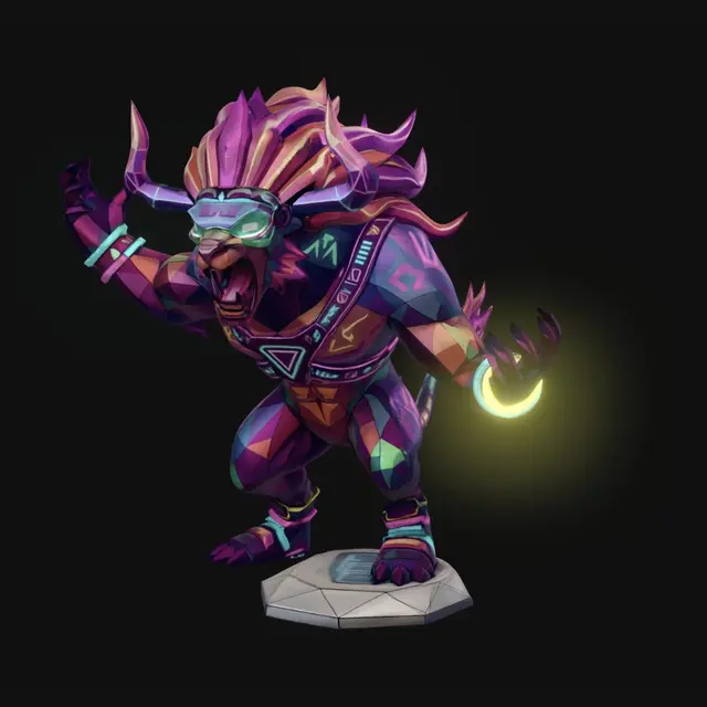 3D model for Prismatic Howler