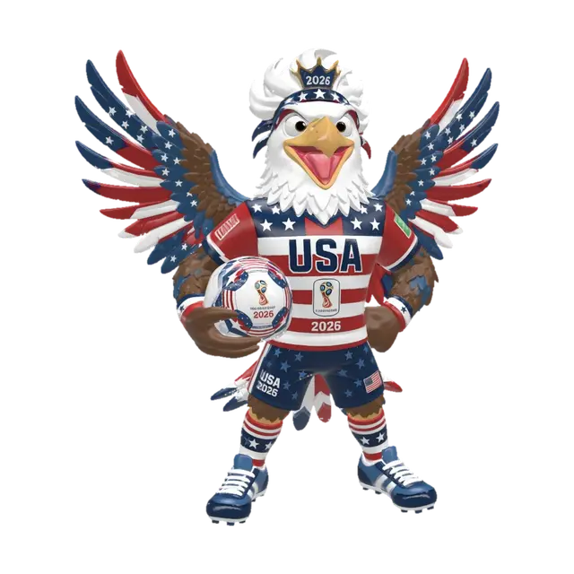 3D model for Stars and Stripes Eagle 2026
