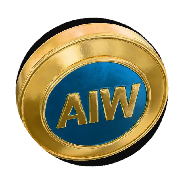 3D-модель AIW Coin - Crypto, сгенерированная ИИ