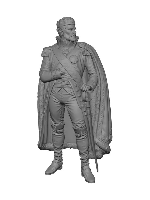 3D model for Emperor in Regal Armor