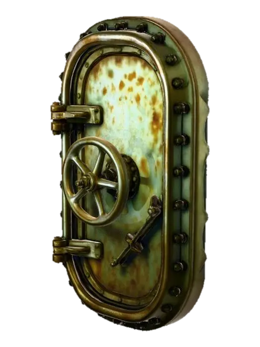 3D model for Submarine hatch door