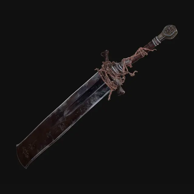 3D model for Chainbound Greatsword