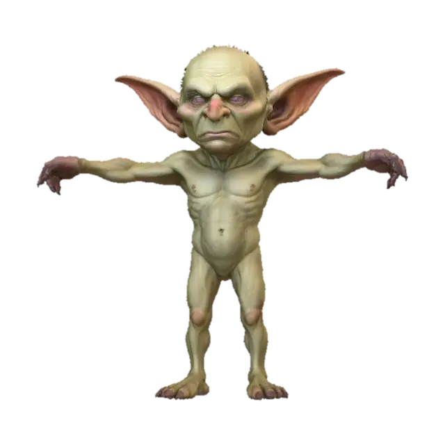 3D model for Goblin Stance