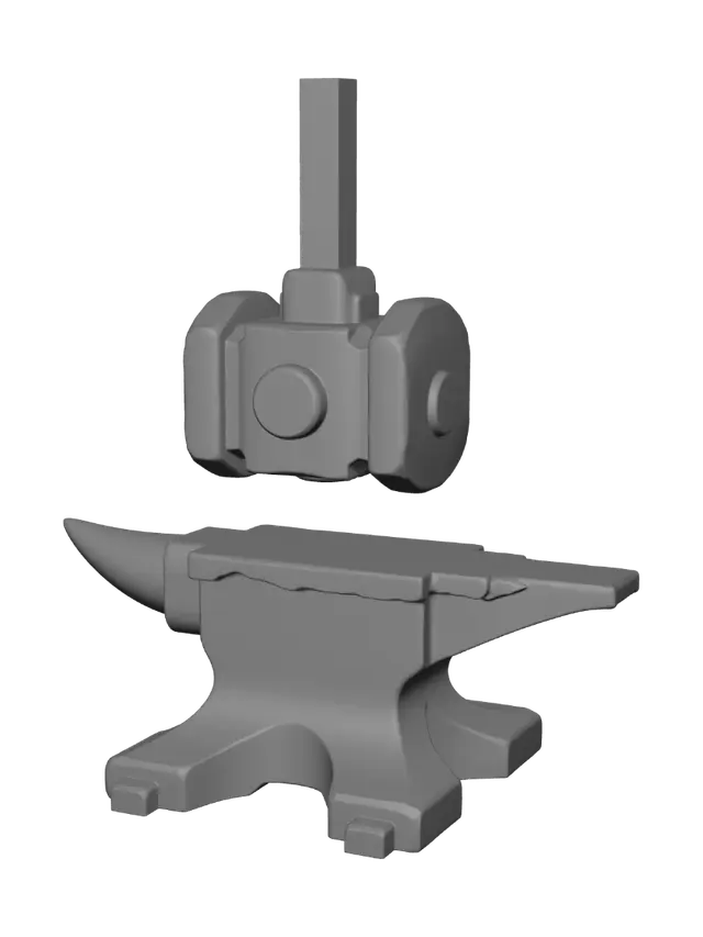 3D model for The Molten Forge