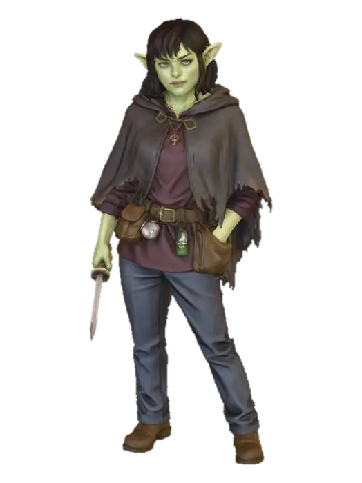 Orc Rogue, #Christmas2025# - Strahd 3D model, vytvořený pomocí AI