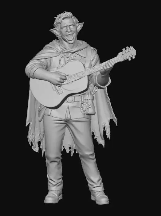 3D model for Orc Bard's Melody, #Christmas2025#