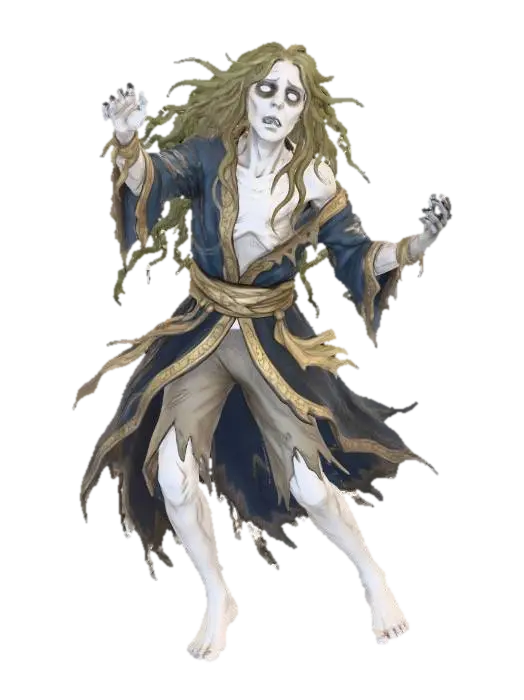 Resurrected Sorcerer - Strahd 3D model, vytvořený pomocí AI