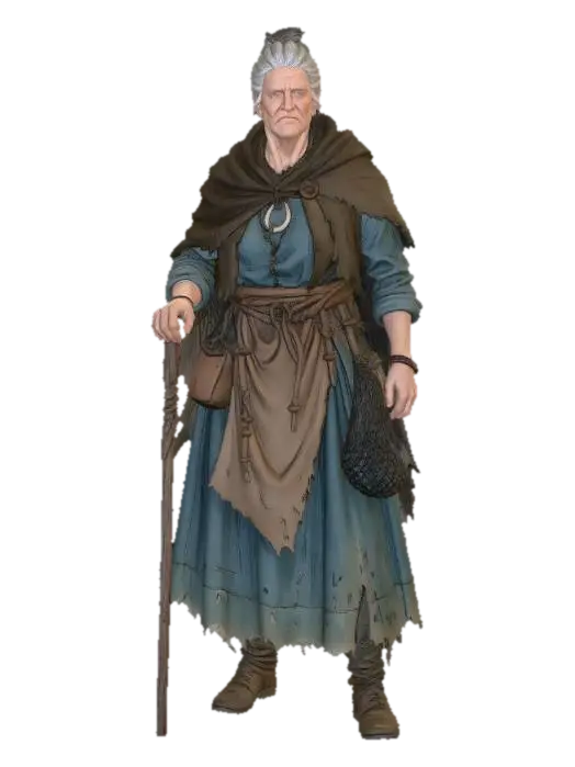 Harbor Matron - Midrange AI 생성 3D 모델