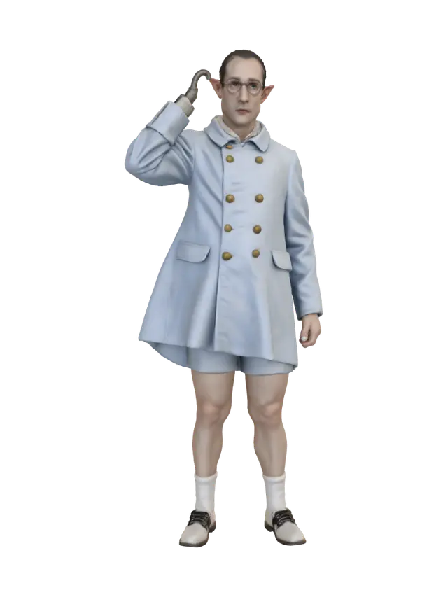 Eccentric Odyssey, #Christmas2025# 3D model, vytvořený pomocí AI