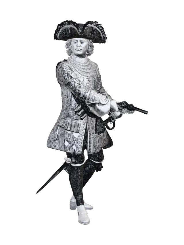 3D model for Pirate Commander