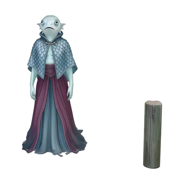 3D model for Dockside Merfolk