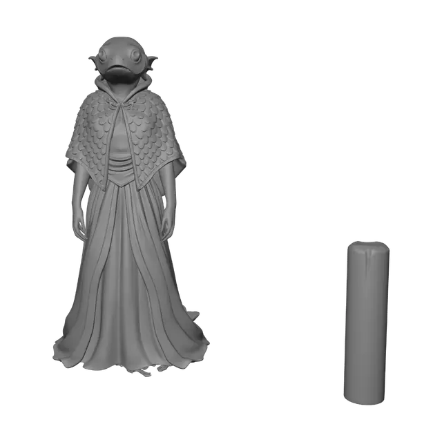 3D model for Dockside Merfolk