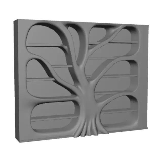 3D model for Tree of Shelves