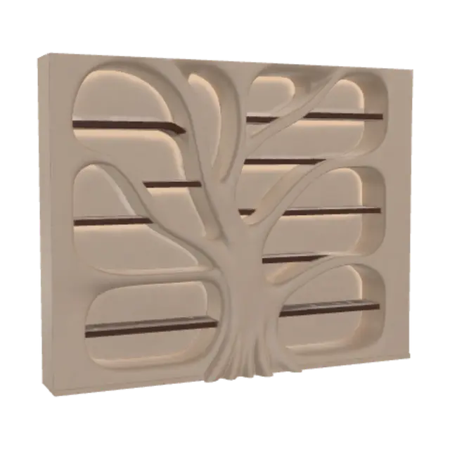 3D model for Tree of Shelves