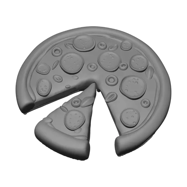 3D model for Pizza Creature