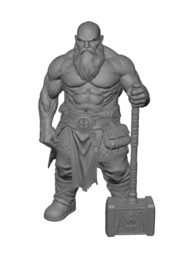 3D model for Ironbeard the Hammerlord
