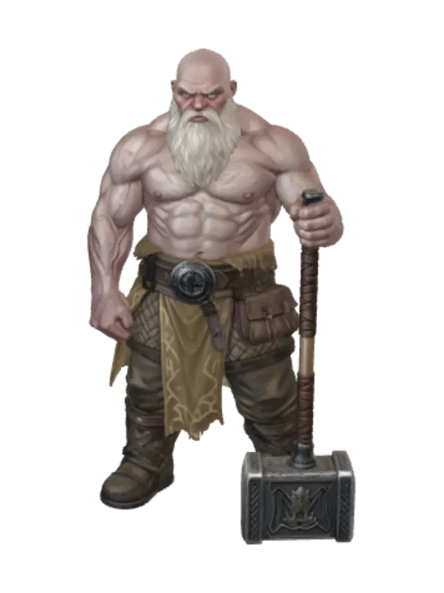 3D model for Ironbeard the Hammerlord