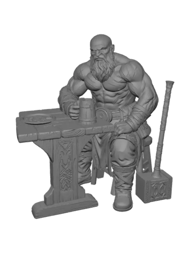 3D model for The Tavern Berserker