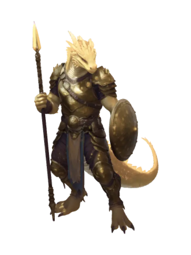 3D model for Golden Dragon Knight