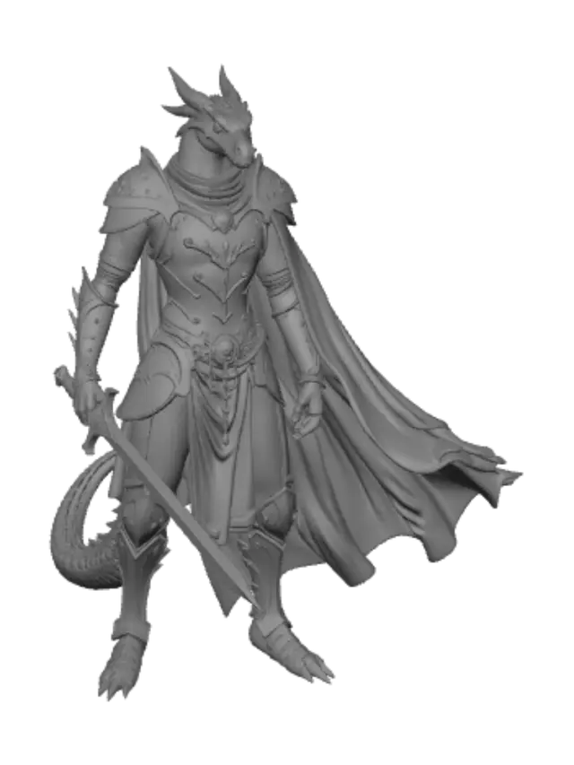 3D model for Dragonblade Sentinel