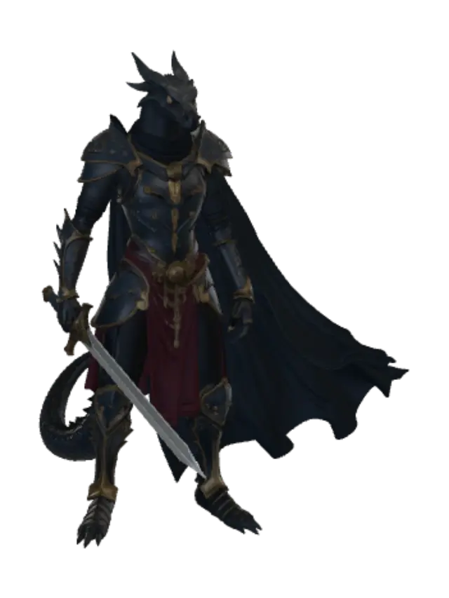 3D model for Dragonblade Sentinel