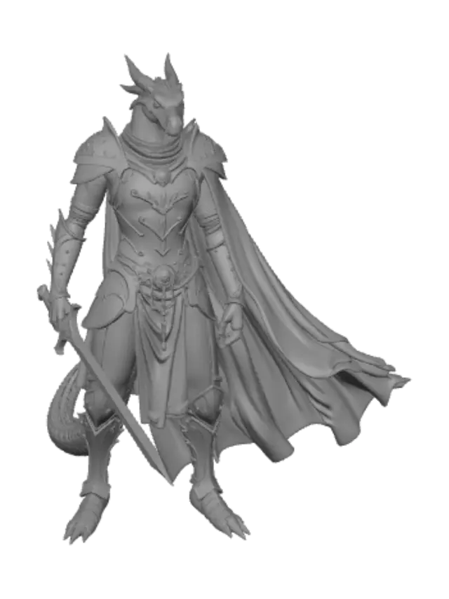 3D model for Dragonblade Sentinel