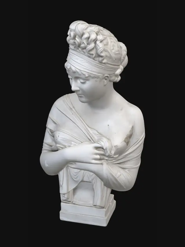 3D model for Serene Marble Bust