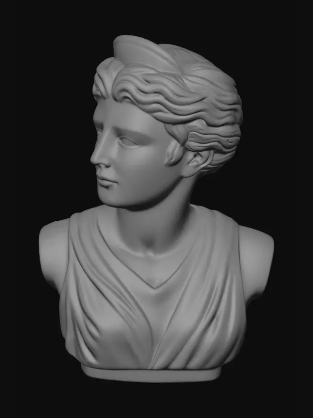 3D model for Marble Muse
