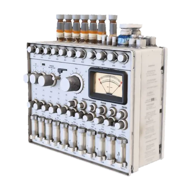 Modello 3D Electrochemical Synthesizer - Sound, generato dall’IA