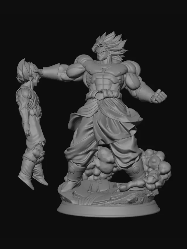 3D model for Saiyan Showdown: Broly vs Goku