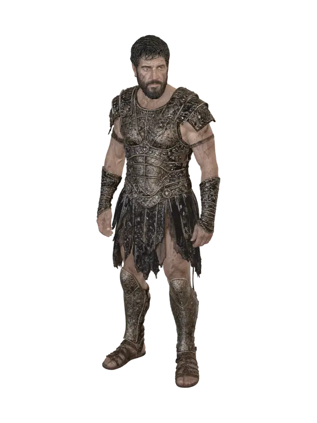 Odysseus - Odyssey 3D model, vytvořený pomocí AI