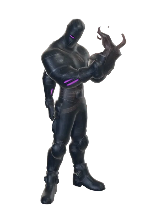 c - Corruption 3D model, vytvořený pomocí AI