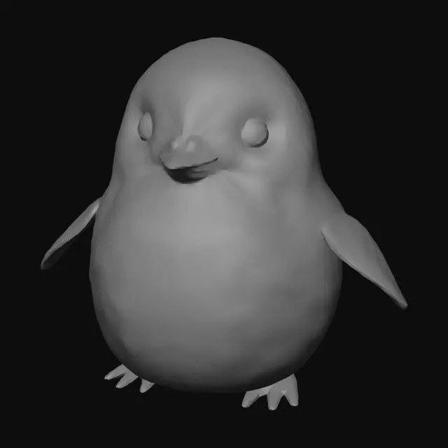 3D model for Sunny Penguin