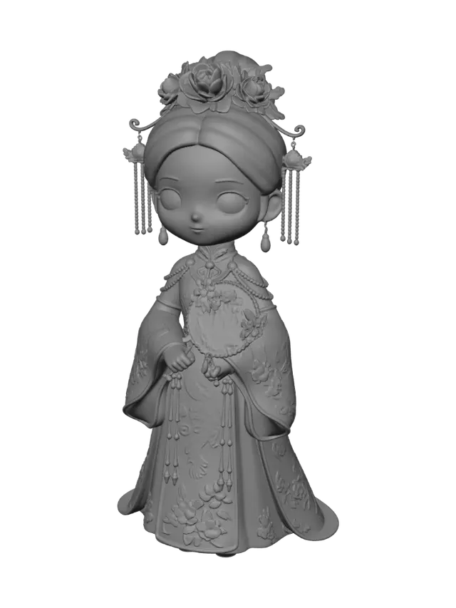 3D model for chibi-figure (1)
