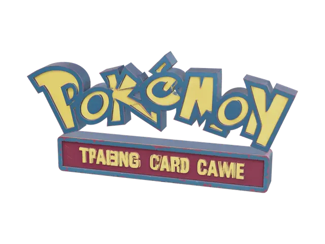 Modello 3D Pokemontcg - Flash, generato dall’IA